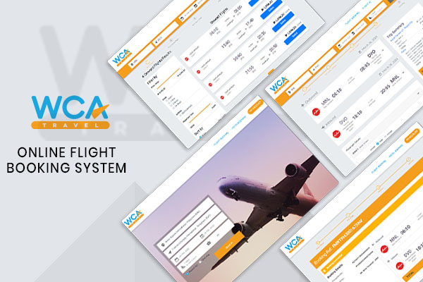 WCA Travel - Flight Blooking System